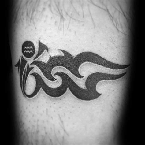 male aquarius tribal tattoo designs|67 Awesome Aquarius Tattoos for Men